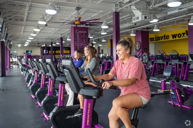 Get a workout in at Planet Fitness in Forest Lake.