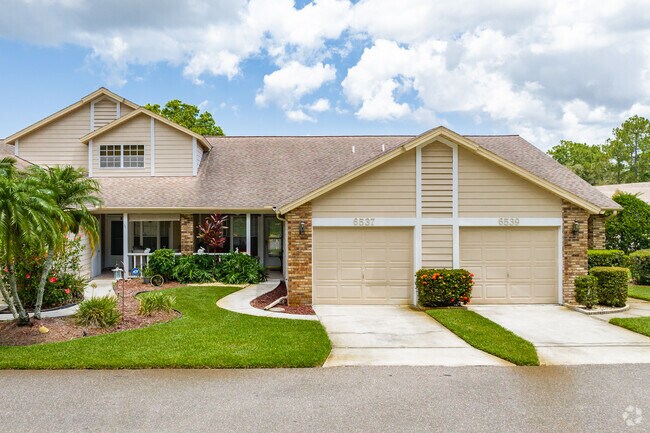 A collection of townhomes awaits in New Port Richey South, New Port Richey.