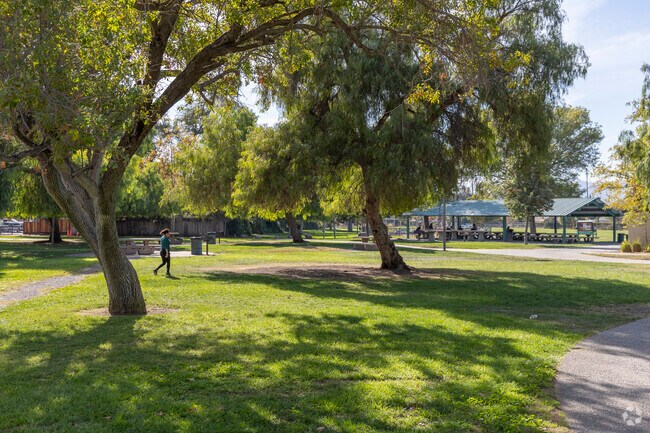 Meadow Homes Park is dog-friendly and has great picnic facilities in Monument Corridor.