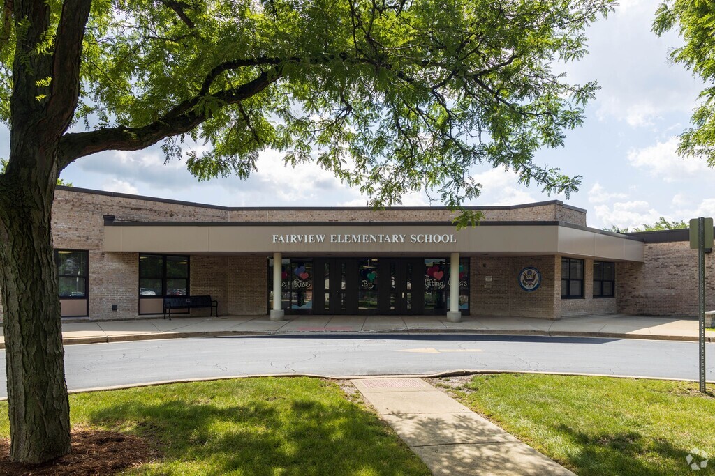 A wide shot for Fairview Elementary School.