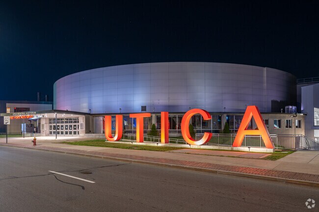 Sports fans can watch the Utica Comets hit the ice at the Adirondack Bank Center.