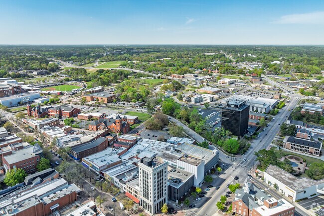 Douglas Byrd is just minutes away from Fayetteville's city center, offering residents convenient access to urban amenities and attractions.