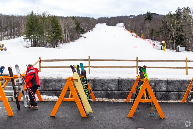 Ragged Mountain is a popular spot for Salisbury residents to ski.