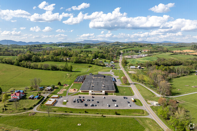 Meadowview Elementary School sits just off the exit from Interstate 81.