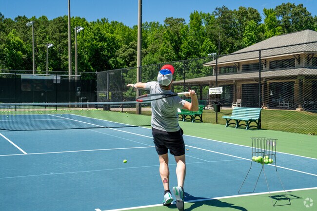 Harrison Park boasts multiple tennis courts in Sandy Plains.