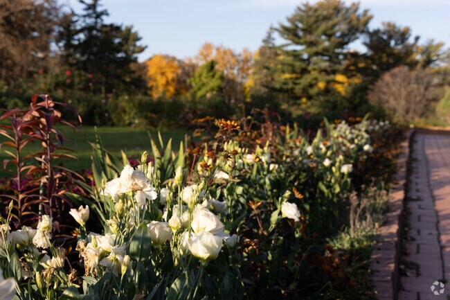 St. Cloud's picturesque Clemens and Munsinger Gardens is home to weekly farmers markets and Art in the Garden.