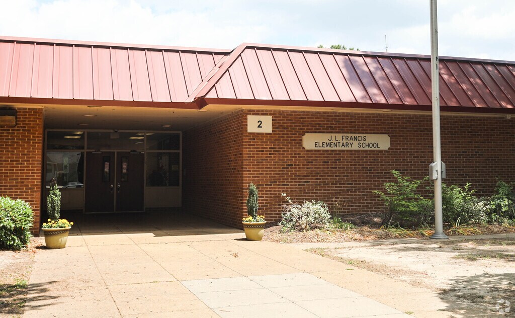 J.L. Francis Elementary School serves students from preschool through fifth grade.