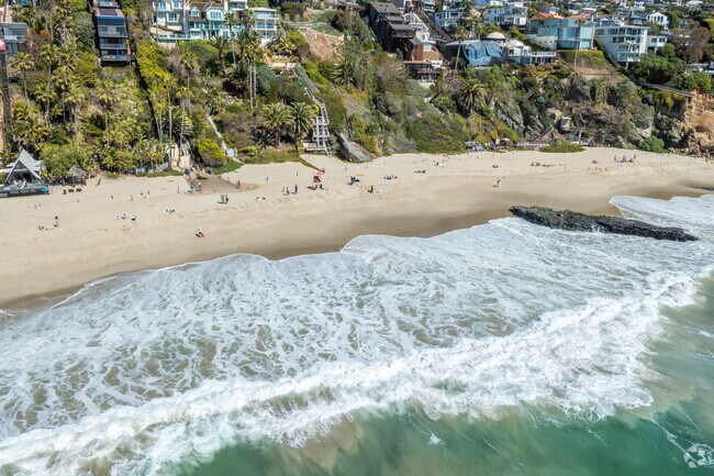 Thousand Steps Beach is a short drive down Crown Valley Parkway, and is well-known for its pristine beach and caves.