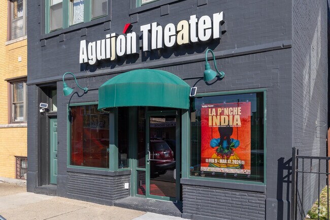 The Aguijon Theater is in the heart of Belmont Central and the city’s oldest Latino theater.