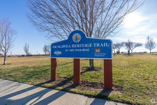The Sacajawea trail is an iconic walking trail in the city of Pasco.