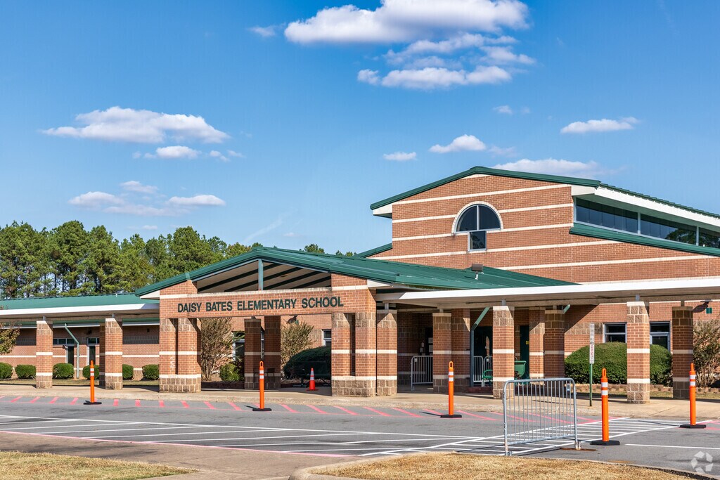 Students of Daisy Bates Elementary enjoy many outdoor activities.