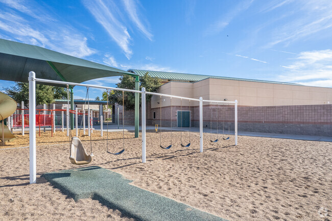 Have fun on the swings at Legend Springs Elementary School in Glendale.