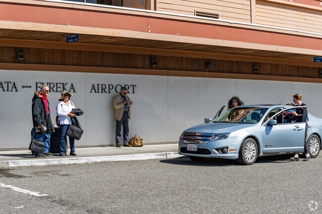 Catch a flight to or from Hoopa at the California Redwood Coast-Humboldt County Airport, just an hour away.
