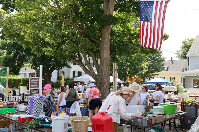Dive into the white elephant sale at the Annisquam Sea Fair.
