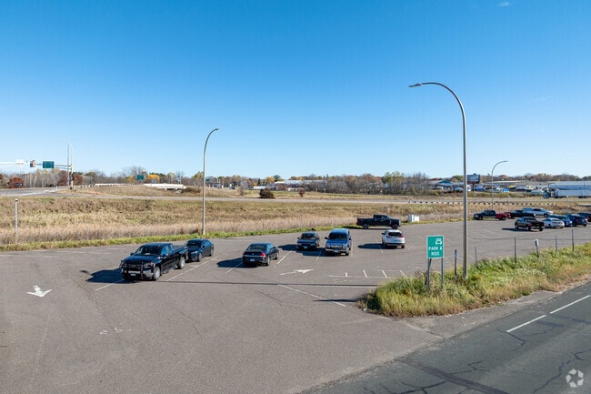 A Park & Ride is located just of Interstate 35 in Wyoming, MN.