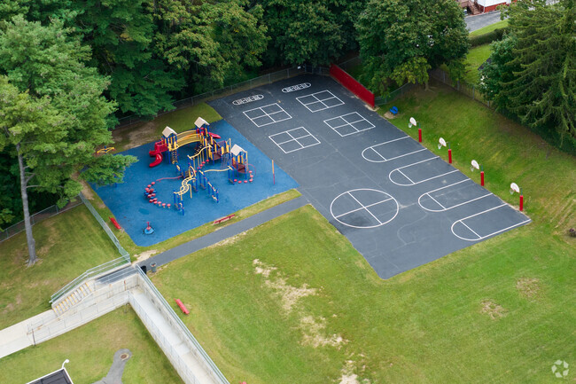 John F Kennedy School  has a number of equipment in playground specially designed for its studne