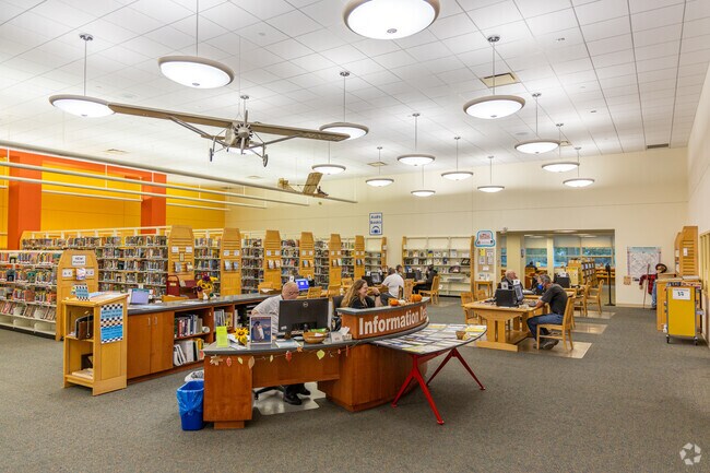 Let your imagination take flight at the Maring-Hunt Library in the Thomas Park - Avondale area.