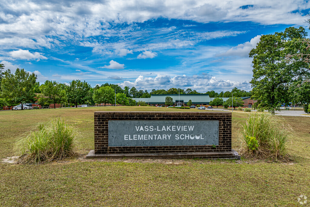 Vass-Lakeview Elementary School serves just under 500 students.