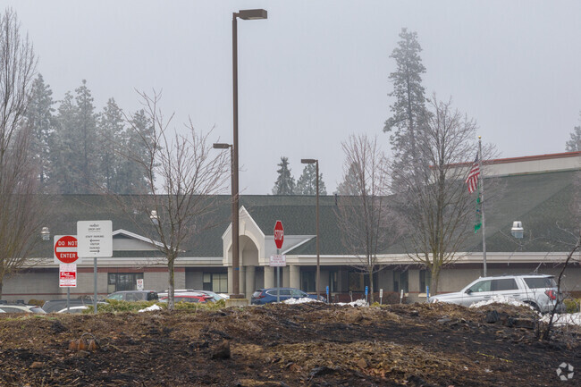 Hallett Elementary sits close to last years wild fires.