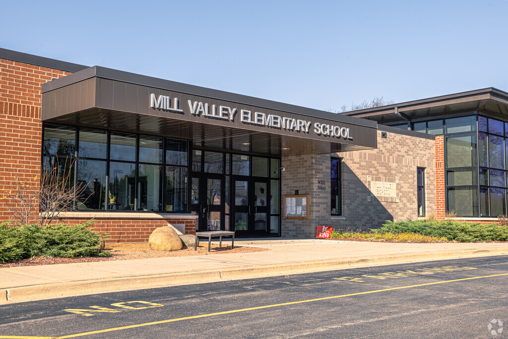 Mill Valley Elementary School provides education to the little residents in 
Muskego.