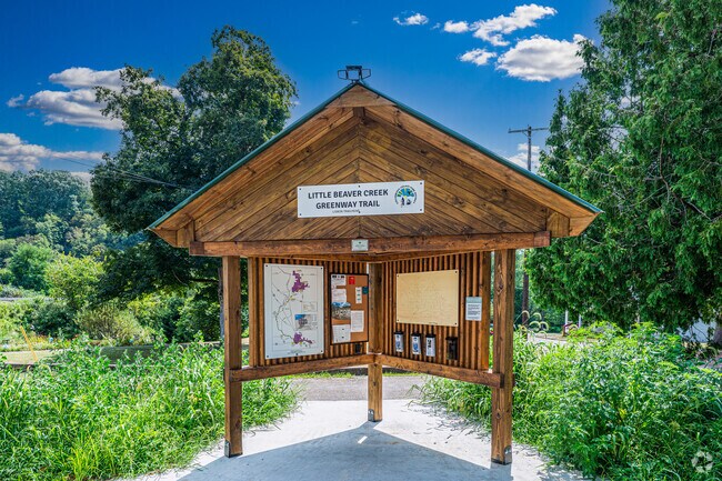 The Little Beaver Creek Greenway is a wonderful trail for walking and biking in Lisbon.