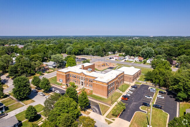 Bowerman Elementary School is located in the Woodland Heights neighborhood of Springfield, MO.