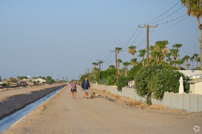 Ocotillo is a pet-friendly neighborhood.