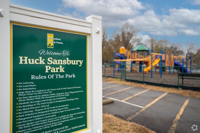 Huck Sansbury Recreation Complex is near downtown Roxboro