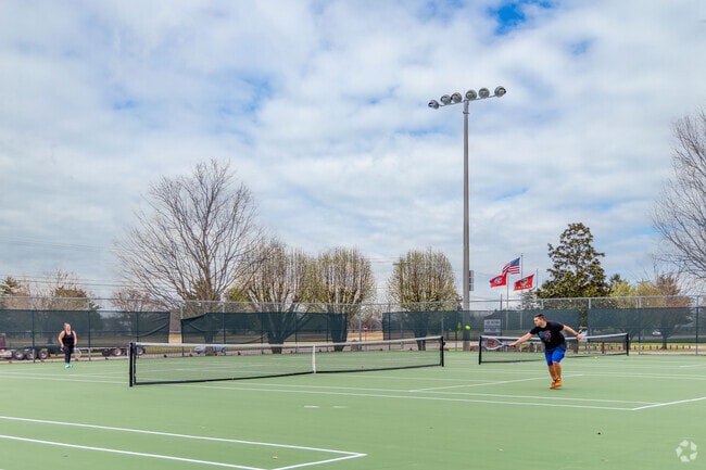 Tennis players can visit Lee Victory Park in Smyrna for practice or friendly match.
