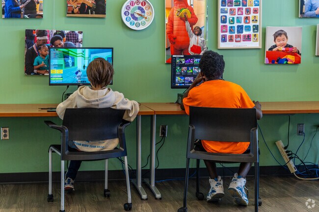 Kids love spending time at the Library near Monmouth Park.