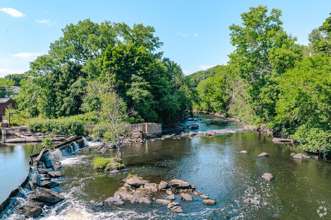 The Concord River runs through the heart of South Lowell.