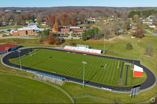 West Middlesex Area High School has a great football field.