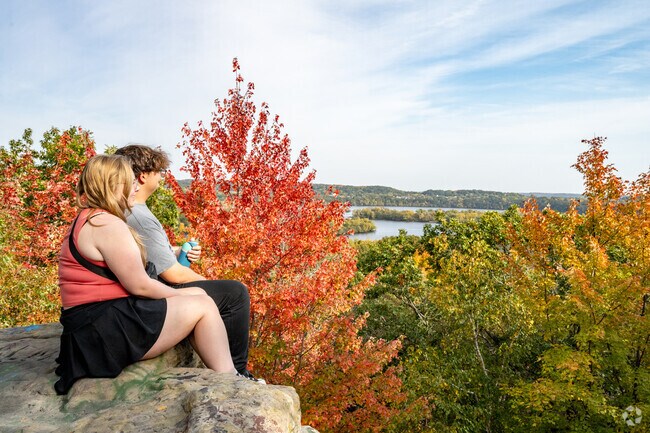The peak of Mount Simon Park gives residents once of the best views of Eau Claire.