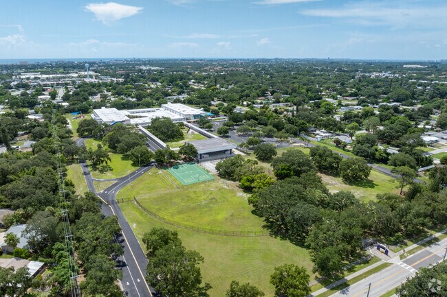 campus aerial