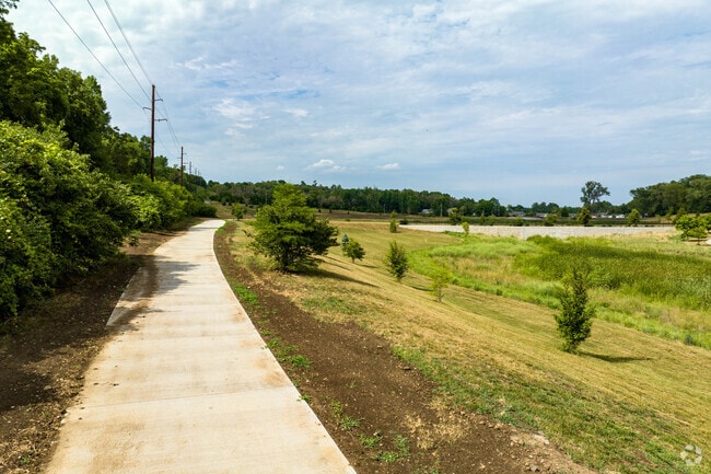 Adams Park has miles of walking trails.