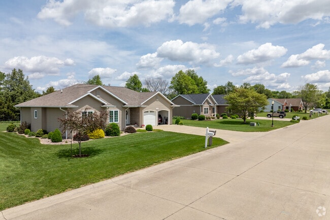 New Traditional Ranchers dominate most of the outlying subdivisions in Olney.