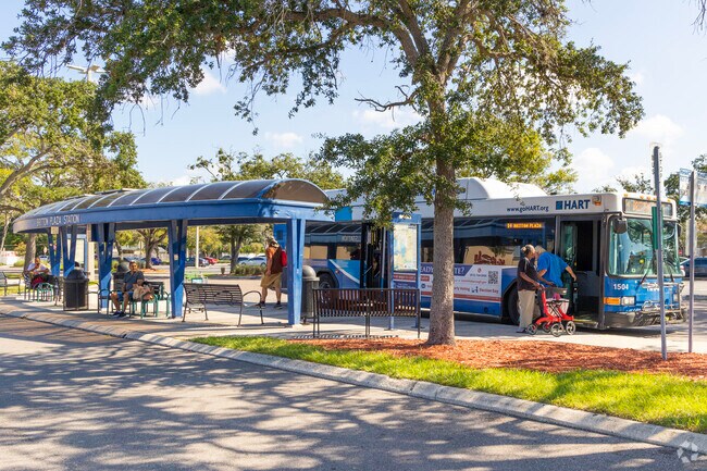 Public transportation options are nearby for Ballast Point residents.