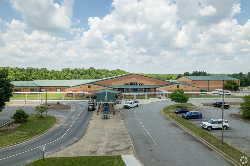 Berry Shoals Intermediate School is a welcoming place for students.