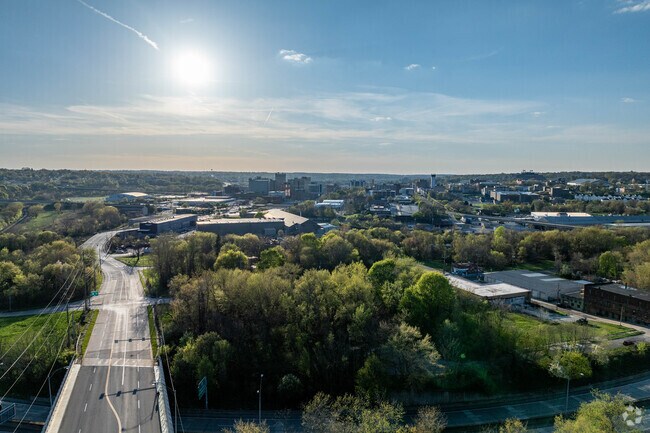 Interstate 680 offers quick access to downtown Youngstown for East High Residents.
