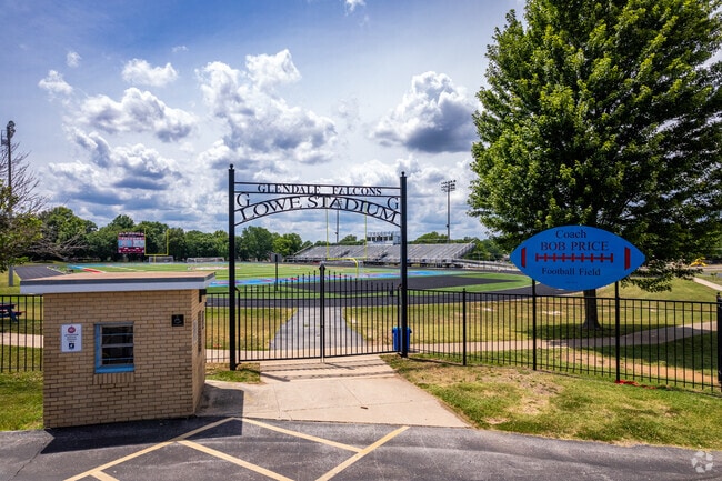 The Glendale High School mascot is the Falcons.
