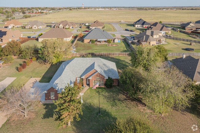 Pecan Valley South residents enjoy spacious homes nestled among dense, mature trees.