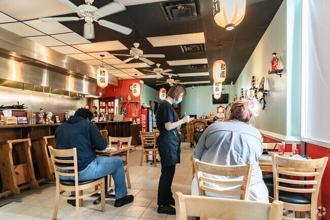 Ichran serves Japanese ramen in Poplar Hall.