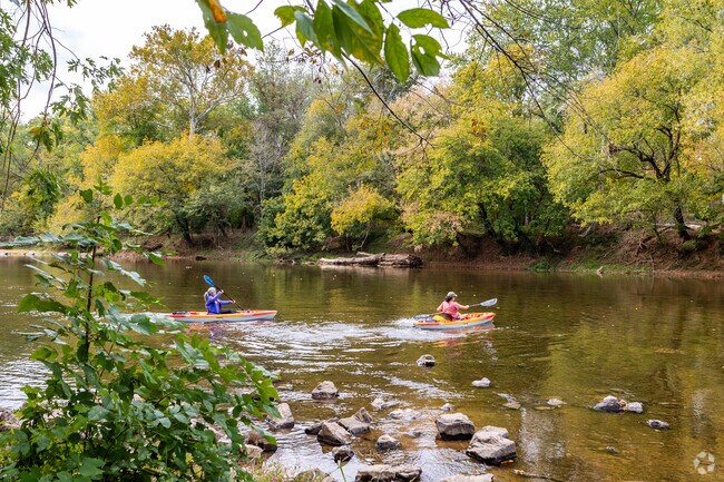 Riverside Park is the perfect place to kayak on the Monocacy River.