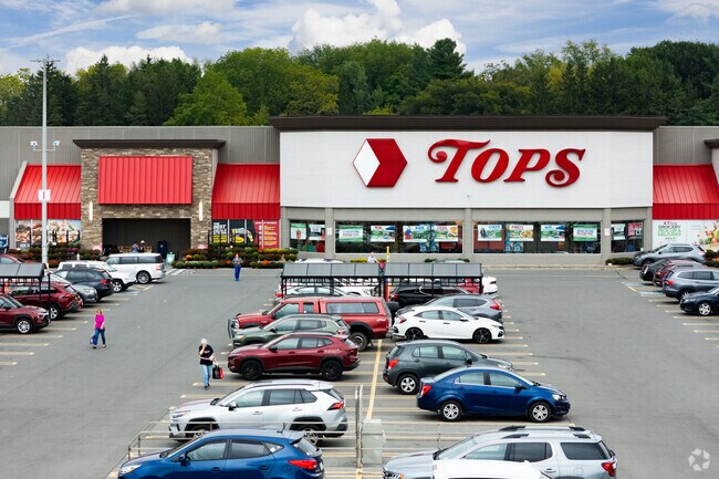 Cambria locals can head over to Lockport and pick up weekly essentials from Tops Friendly Market.