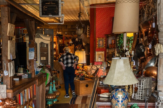 First Ward has some antique shops which are very popular.