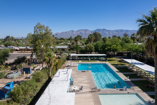 The Highland Vista Pool provides a place to cool down on a hot summer day.