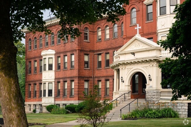 Students at St. Mary's School for the Deaf in Buffalo enjoy a student teacher ratio of 2 to 1.