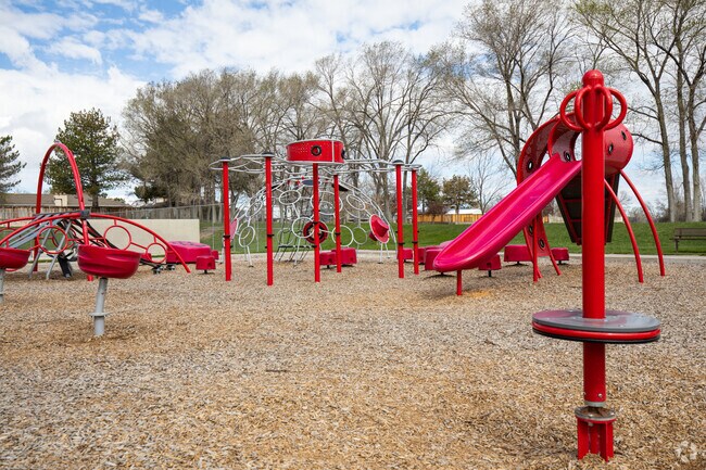 Browns Meadow Park in Mountain View offers a range of outdoor recreational activities, including a playground for children.