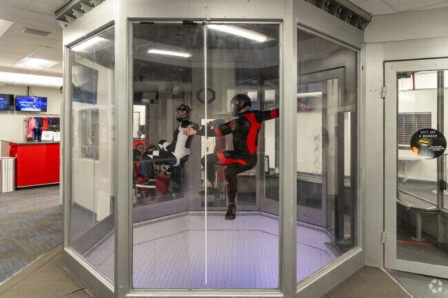 Try your hand at indoor skydiving at Lone Tree's I Fly location.