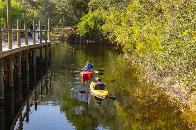 Kayak through Brevard Zoo for a unique wildlife adventure surrounded by nature and animals.